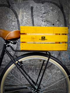 Caja de Carga Trasera para Bicicleta Madera en Colores Mybikemx en internet