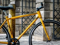Bicicleta Ultraligera Urbana 700 Mostaza en Casa MyBikeMx en internet