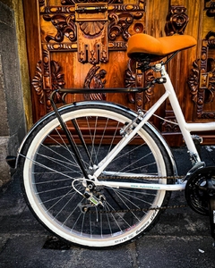 Bicicleta Blanca Retro Vintage Tipo Ingles MybikeMx - comprar en línea