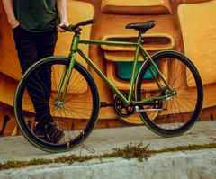 Bicicleta Ultraligera Urbana Verde Olivo 700 MyBikeMx - comprar en línea