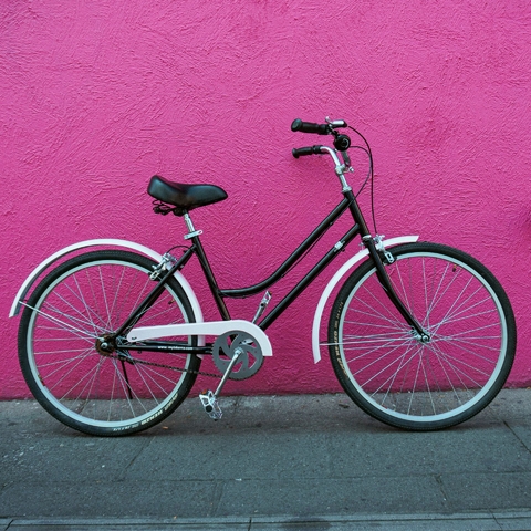 Bicicleta Mujer Mybikemx Urbana Accesorios 6vel Y Nombre