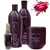 Kit Senscience True Hue Shampoo e Condicionador 280ml Máscara Inner Restore Intensif 500ml e Sérum 55ml