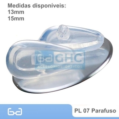 Plaqueta c/ Ar de Silicone PL 07 Parafuso