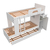 CUCHETA GABINETE TRILICHE EXPRESS BLANCO