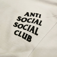 Hoodie Anti Social Club Clasico Blanco en internet