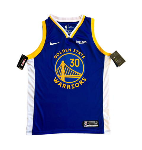 Jersey Golden State Warriors Curry Azul Captown