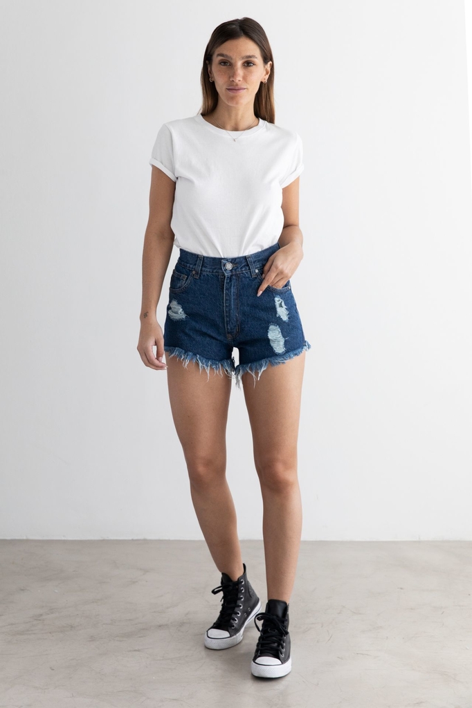 Short azul oscuro new arrivals