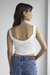 TOP CLAIRE BLANCO - comprar online