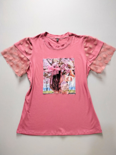 T-shirt Luxo Rosa