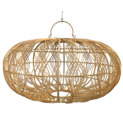 Luminária Pendente em Rattan - CarmelaBlend ® | Online e Descomplicado