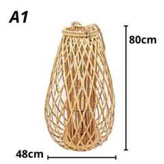 Lanterna à Vela em Rattan - comprar online