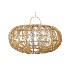 Luminária Pendente em Rattan - comprar online