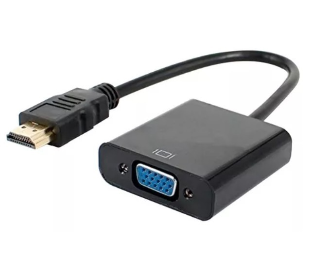 Adaptador HDMI a VGA - Tecno Bunker Informática