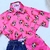 Camisa botões meninas rosa PLUS - comprar online