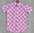 Camisa botões rosa corações - comprar online
