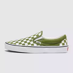 TENIS VANS SLIP ON CHECKERBOARD PESTO