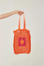 Eco Bag Crochet de Frutas Laranja