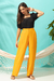 Pantalona Básica Amarela - comprar online