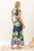 Vestido Longo Floramore Azul Marinho - comprar online