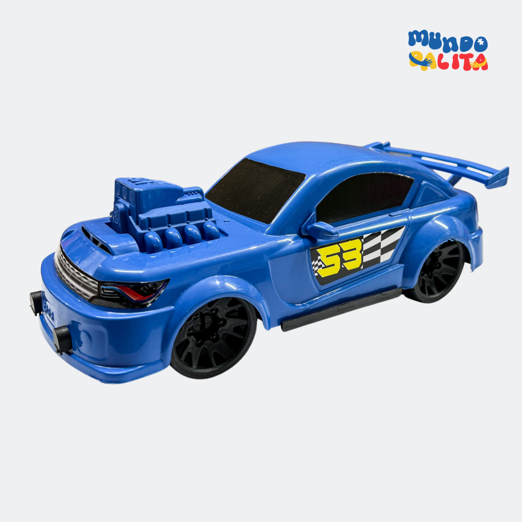 Carro De Controle Remoto Candide Hot Wheels Juggler - Azul