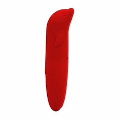 Vibrador "Ponto G" Golfinho Aveludado - CORES na internet