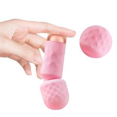 Vibrador Mini Varinha Mágica Texturizada Recarregável 10 Modos - comprar online