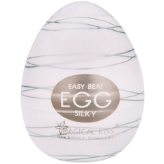 Masturbador Masculino Egg "Ovinho" Silky Easy One Cap Magical Kiss