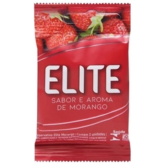 Preservativo Elite Morango 3 Unidades Blowtex