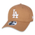 Boné 39THIRTY MLB Los Angeles Dodgers White on Wheat New Era