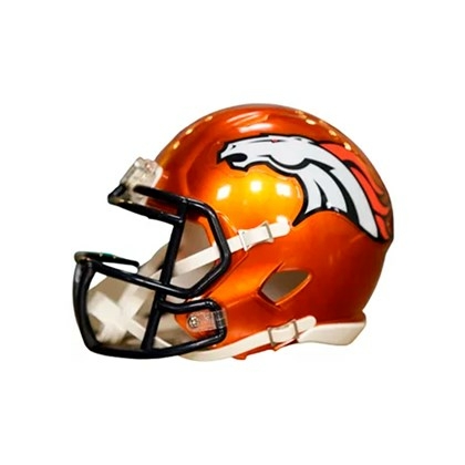 Denver Broncos Riddell Mini Helmet Fiber Optic LED Vintage outlet NEW