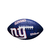 Bola de Futebol Americano NFL New York Giants Team Logo Jr Wilson na internet