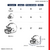 Helmet Carolina Panthers NFL - Riddell Speed Réplica - loja online