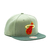 Boné Mitchell & Ness NBA Cool Grey 3 Snapback Miami Heat Cinza