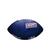 Bola de Futebol Americano NFL New York Giants Team Logo Jr Wilson - comprar online