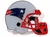 Pin NFL Helmet New England Patriots