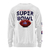 Moletom Plus Size NFL Super Bowl Las Vegas 2024 Off White Sport America na internet