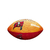 Bola de Futebol Americano NFL Tampa Bay Buccaneers Team Logo Jr Wilson