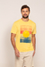Camiseta Sol e Mar Amarela