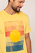 Camiseta Sol e Mar Amarela - comprar online