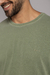 Camiseta Básica Estonada Verde - comprar online