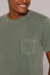 Camiseta Lisa com Bolso - Verde Floresta - comprar online