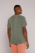 Camiseta Lisa com Bolso - Verde Floresta - Blu-x