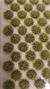 Caixa com 39 tufos de grama estática verde Média