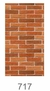 Adesivo textura muro de tijolos - (717) Ho "e-modelismo"