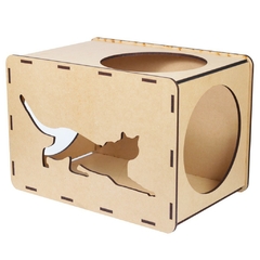 Nicho Casa Para Gato Em Mdf na internet