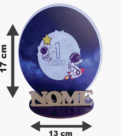 12 Centros Mesa Astronauta lua Personalizado Lembranças Festa - comprar online