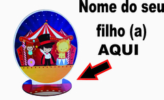 12 Peças Centros de mesa Circo magico menino Personalizado Lembranças Festa na internet