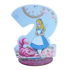 12 Peças Centros Alice 2 anos Personalizado Lembranças Festa - (cópia) - comprar online