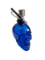 Bong de Calavera En Vidrio Azul