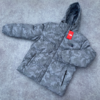 Campera TNF Militar Gris Claro